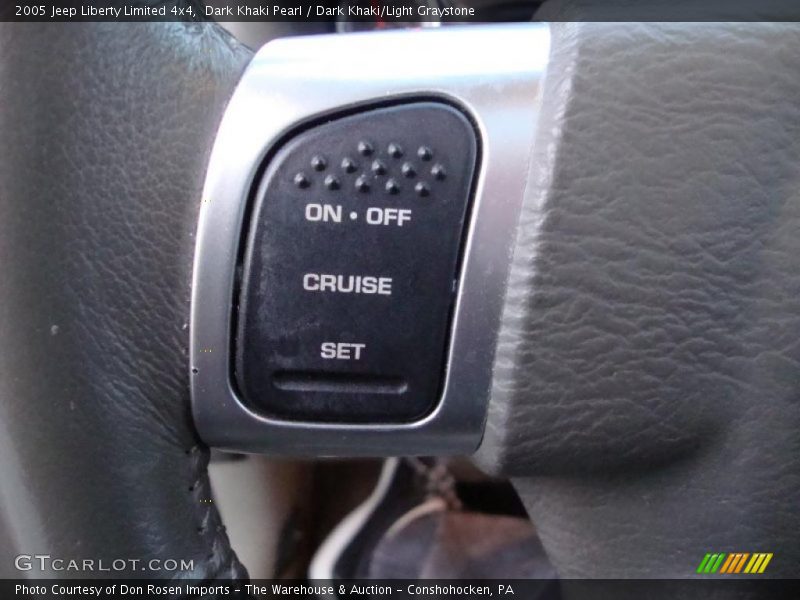 Dark Khaki Pearl / Dark Khaki/Light Graystone 2005 Jeep Liberty Limited 4x4
