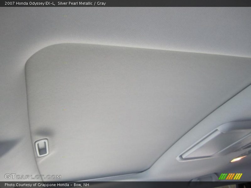 Silver Pearl Metallic / Gray 2007 Honda Odyssey EX-L