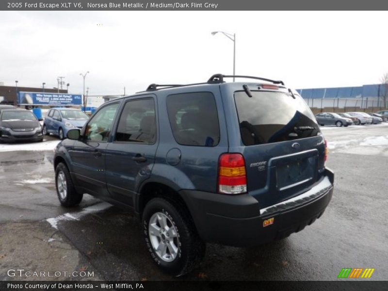 Norsea Blue Metallic / Medium/Dark Flint Grey 2005 Ford Escape XLT V6