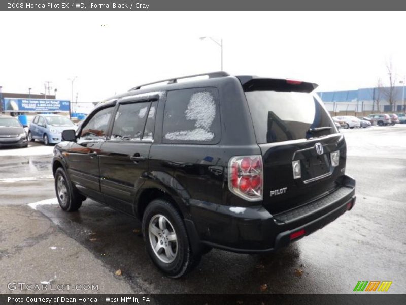 Formal Black / Gray 2008 Honda Pilot EX 4WD