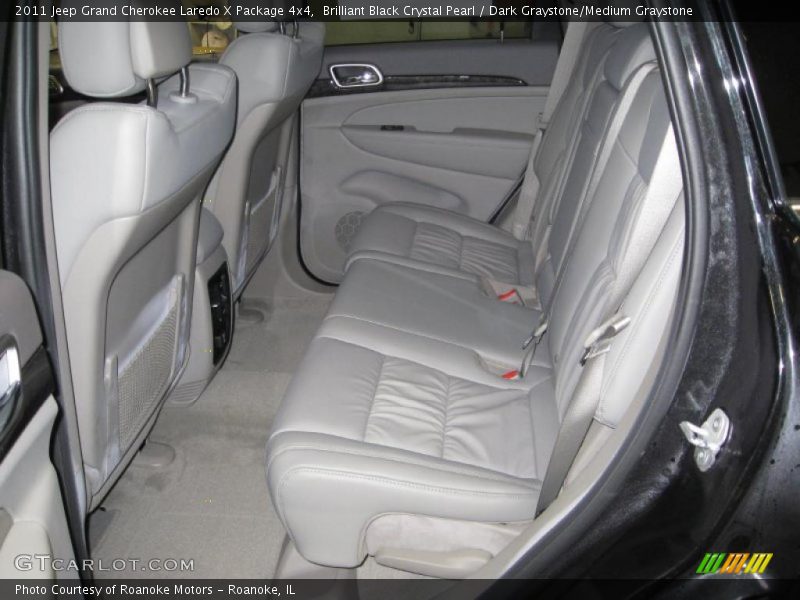 Brilliant Black Crystal Pearl / Dark Graystone/Medium Graystone 2011 Jeep Grand Cherokee Laredo X Package 4x4