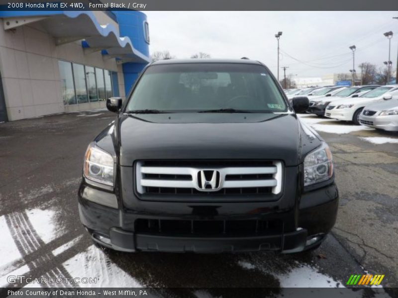 Formal Black / Gray 2008 Honda Pilot EX 4WD
