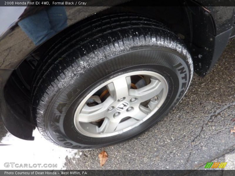 Formal Black / Gray 2008 Honda Pilot EX 4WD