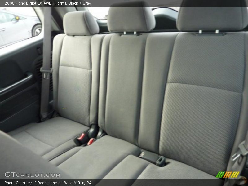 Formal Black / Gray 2008 Honda Pilot EX 4WD