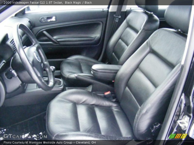  2000 Passat GLS 1.8T Sedan Black Interior
