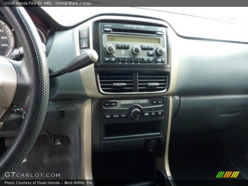 Formal Black / Gray 2008 Honda Pilot EX 4WD