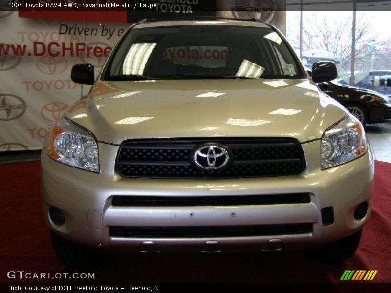 Savannah Metallic / Taupe 2008 Toyota RAV4 4WD