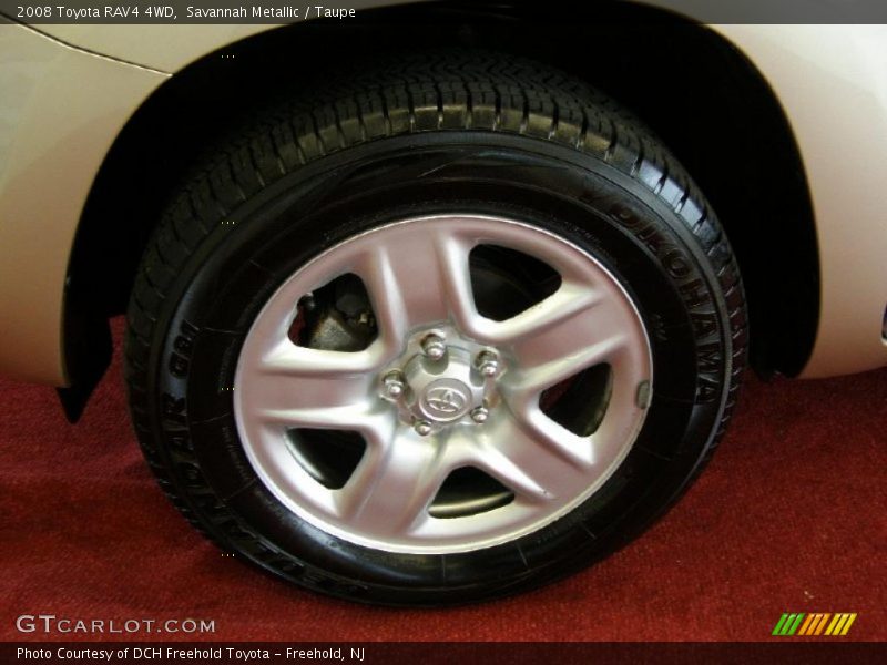Savannah Metallic / Taupe 2008 Toyota RAV4 4WD