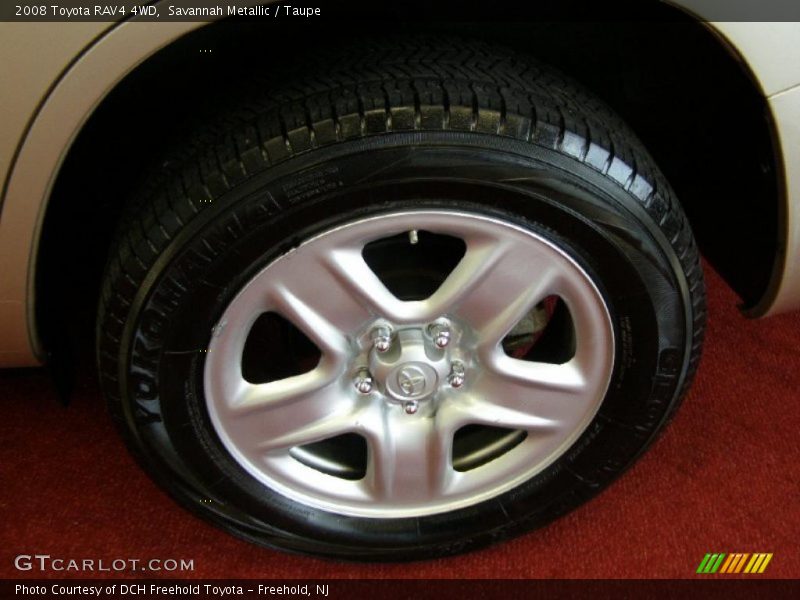 Savannah Metallic / Taupe 2008 Toyota RAV4 4WD