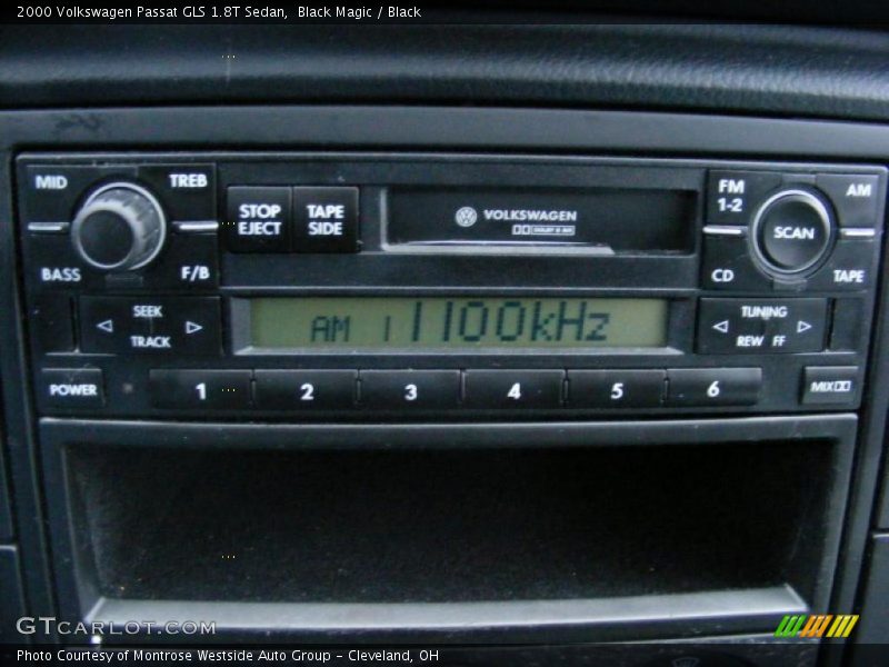 Controls of 2000 Passat GLS 1.8T Sedan