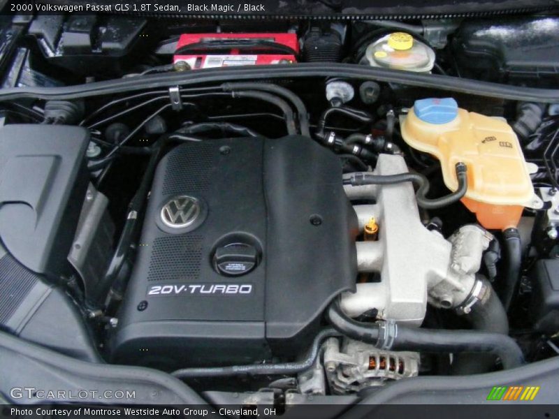  2000 Passat GLS 1.8T Sedan Engine - 1.8 Liter Turbocharged DOHC 20-Valve 4 Cylinder