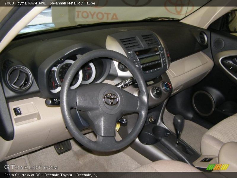 Savannah Metallic / Taupe 2008 Toyota RAV4 4WD