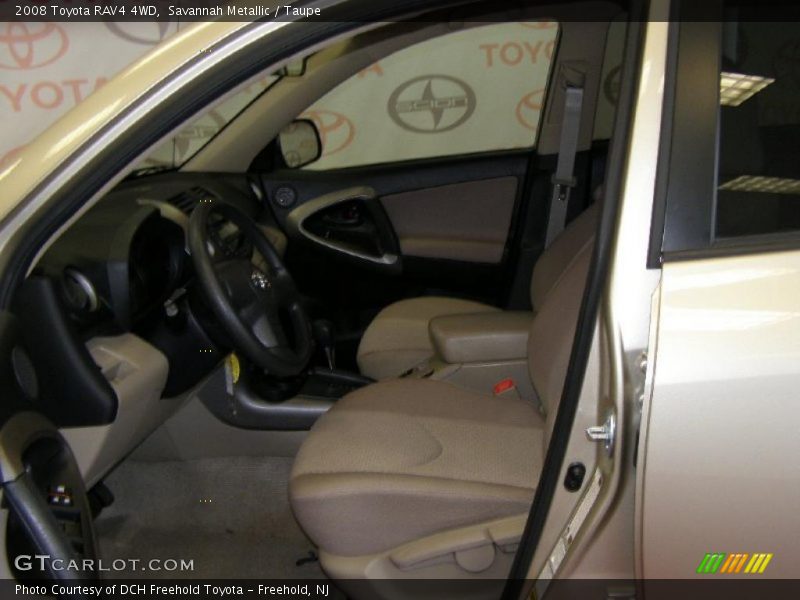 Savannah Metallic / Taupe 2008 Toyota RAV4 4WD