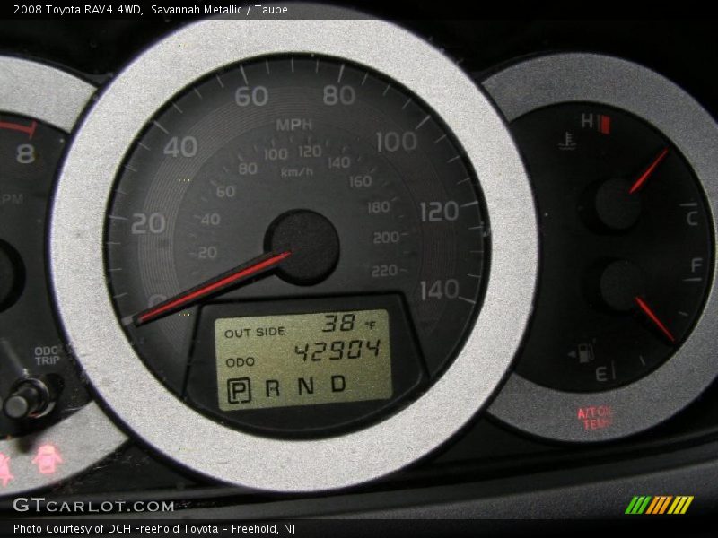 Savannah Metallic / Taupe 2008 Toyota RAV4 4WD