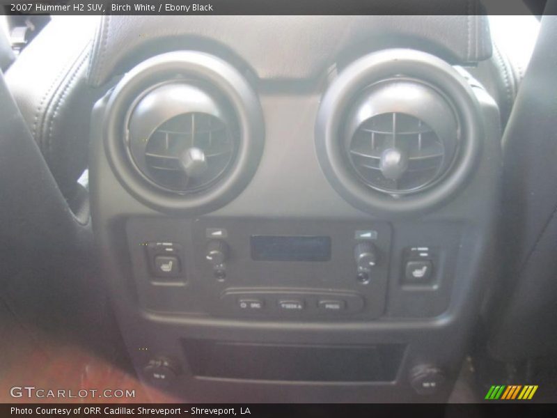 Birch White / Ebony Black 2007 Hummer H2 SUV