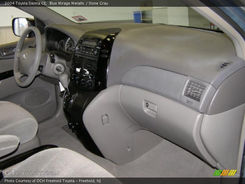 Blue Mirage Metallic / Stone Gray 2004 Toyota Sienna CE