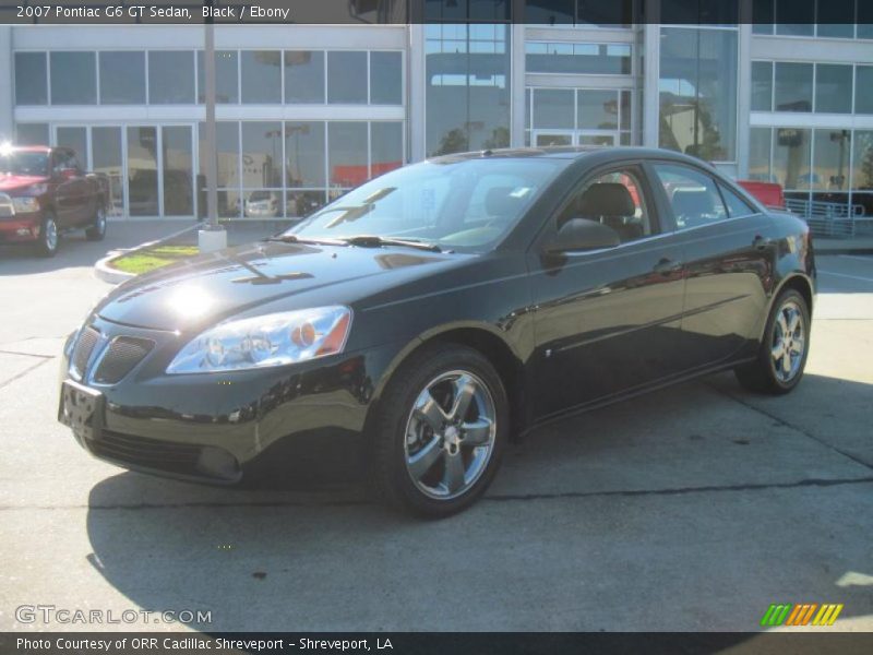 Black / Ebony 2007 Pontiac G6 GT Sedan