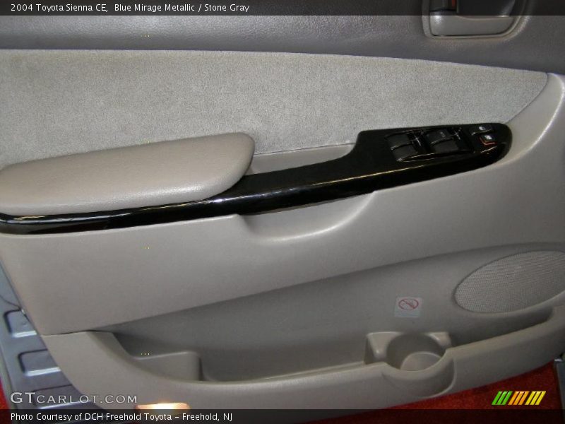 Blue Mirage Metallic / Stone Gray 2004 Toyota Sienna CE