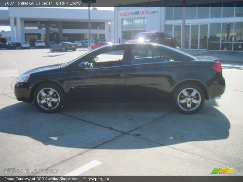 Black / Ebony 2007 Pontiac G6 GT Sedan