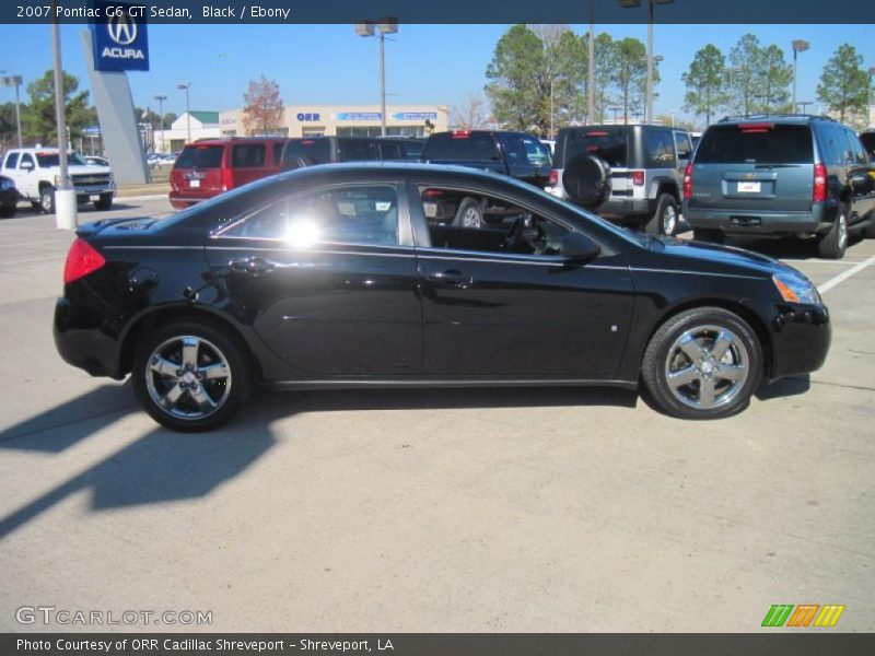Black / Ebony 2007 Pontiac G6 GT Sedan