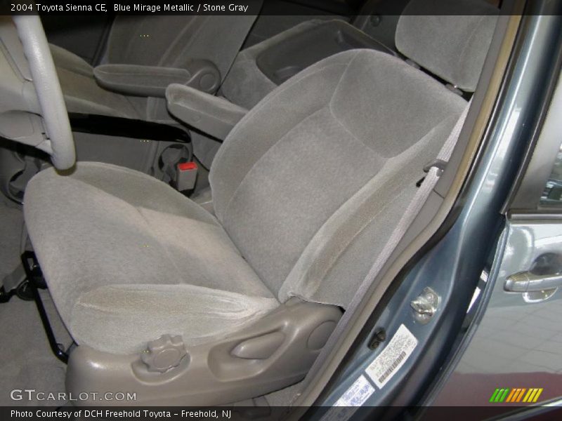 Blue Mirage Metallic / Stone Gray 2004 Toyota Sienna CE