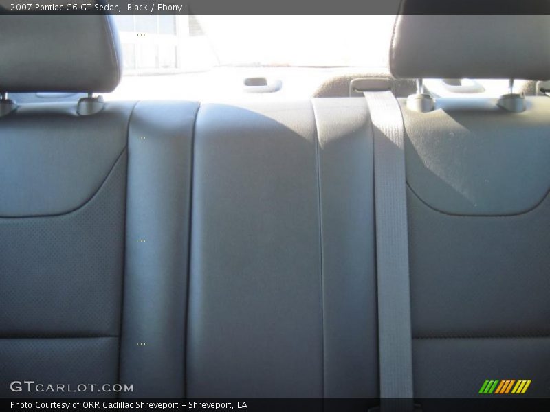 Black / Ebony 2007 Pontiac G6 GT Sedan