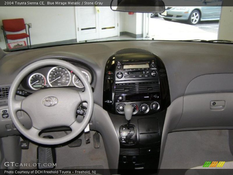 Blue Mirage Metallic / Stone Gray 2004 Toyota Sienna CE
