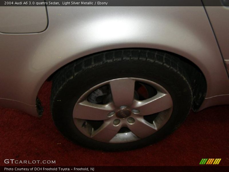 Light Silver Metallic / Ebony 2004 Audi A6 3.0 quattro Sedan