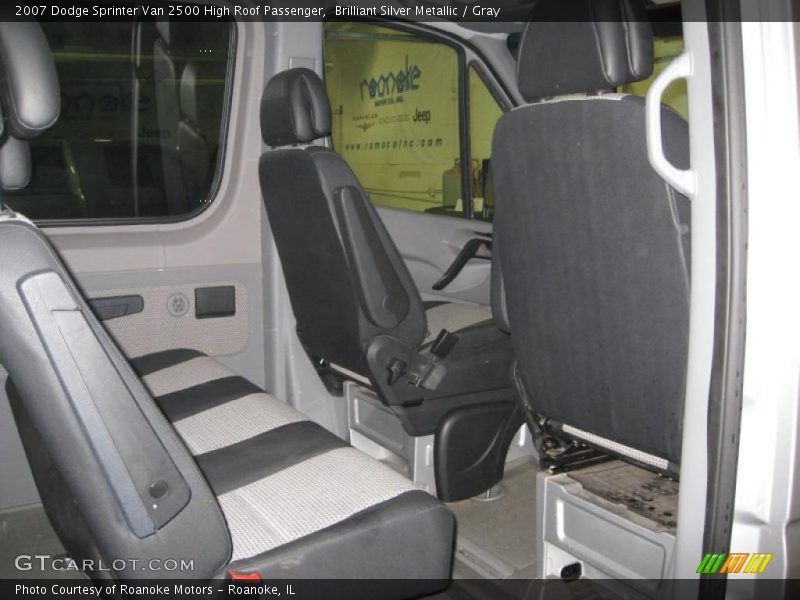  2007 Sprinter Van 2500 High Roof Passenger Gray Interior
