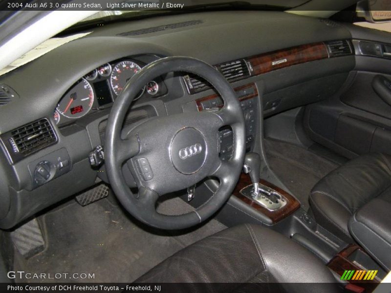Ebony Interior - 2004 A6 3.0 quattro Sedan 