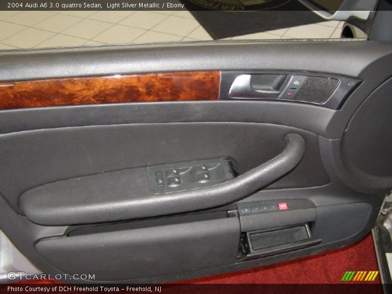 Light Silver Metallic / Ebony 2004 Audi A6 3.0 quattro Sedan