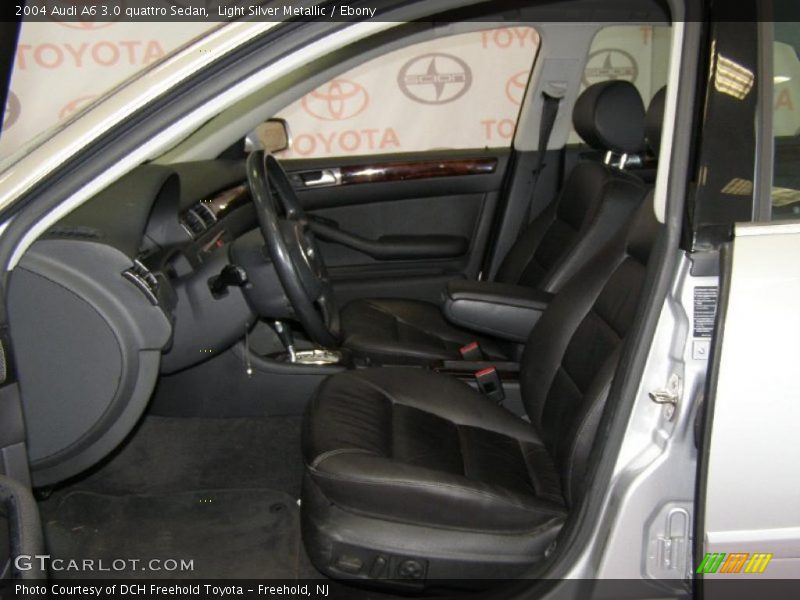Light Silver Metallic / Ebony 2004 Audi A6 3.0 quattro Sedan