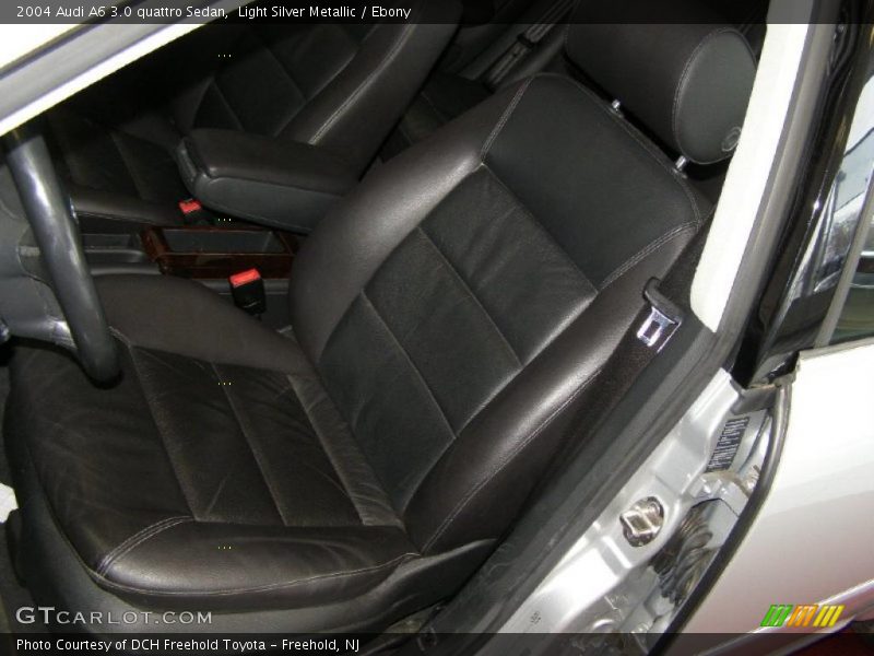 Light Silver Metallic / Ebony 2004 Audi A6 3.0 quattro Sedan
