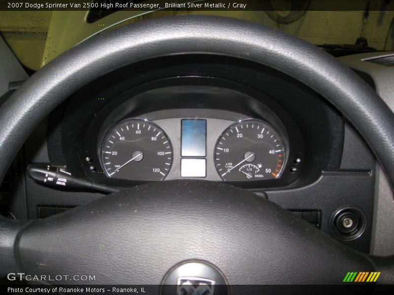 Brilliant Silver Metallic / Gray 2007 Dodge Sprinter Van 2500 High Roof Passenger