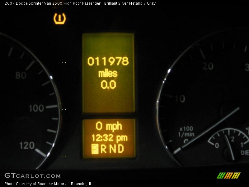 Brilliant Silver Metallic / Gray 2007 Dodge Sprinter Van 2500 High Roof Passenger