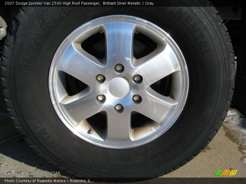  2007 Sprinter Van 2500 High Roof Passenger Wheel