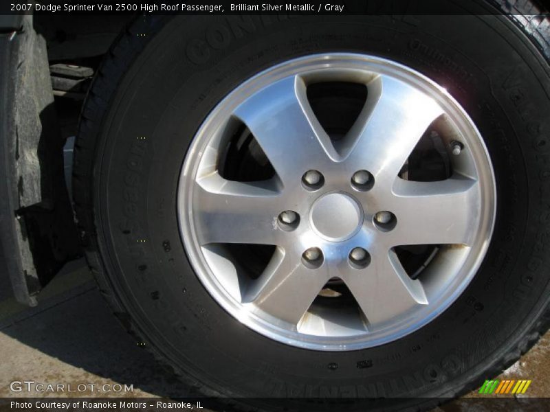  2007 Sprinter Van 2500 High Roof Passenger Wheel