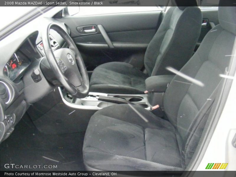 Smokestone / Black 2008 Mazda MAZDA6 i Sport Sedan
