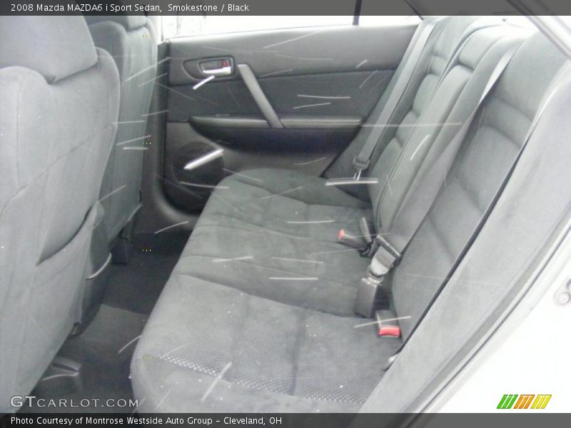 Smokestone / Black 2008 Mazda MAZDA6 i Sport Sedan