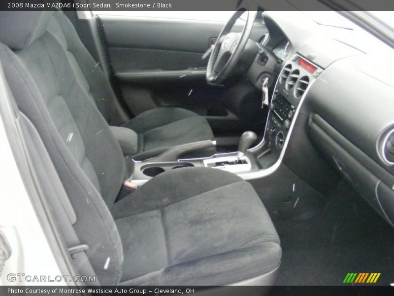 Smokestone / Black 2008 Mazda MAZDA6 i Sport Sedan