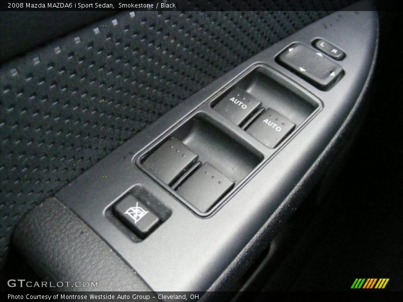 Smokestone / Black 2008 Mazda MAZDA6 i Sport Sedan