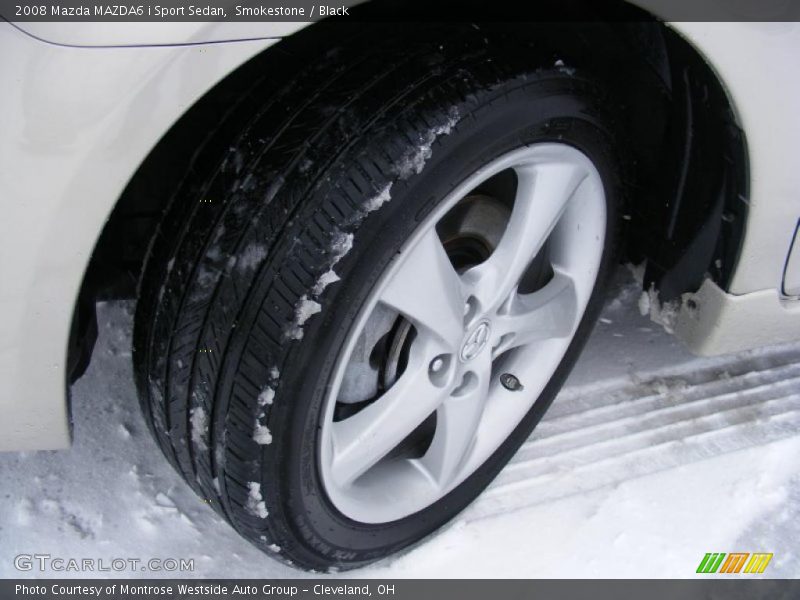 Smokestone / Black 2008 Mazda MAZDA6 i Sport Sedan