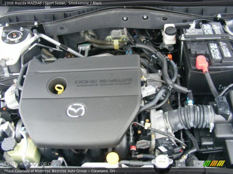Smokestone / Black 2008 Mazda MAZDA6 i Sport Sedan