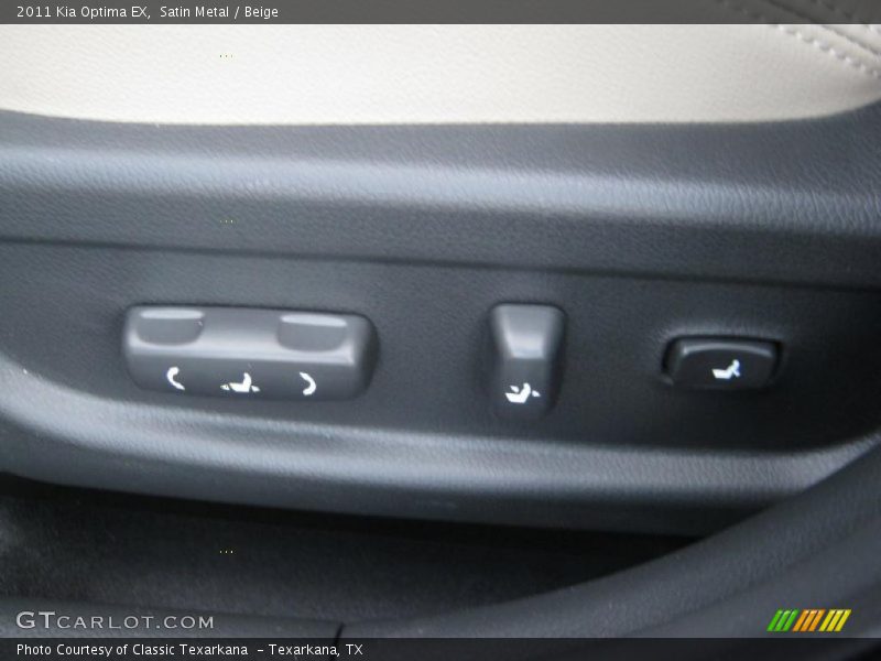Controls of 2011 Optima EX