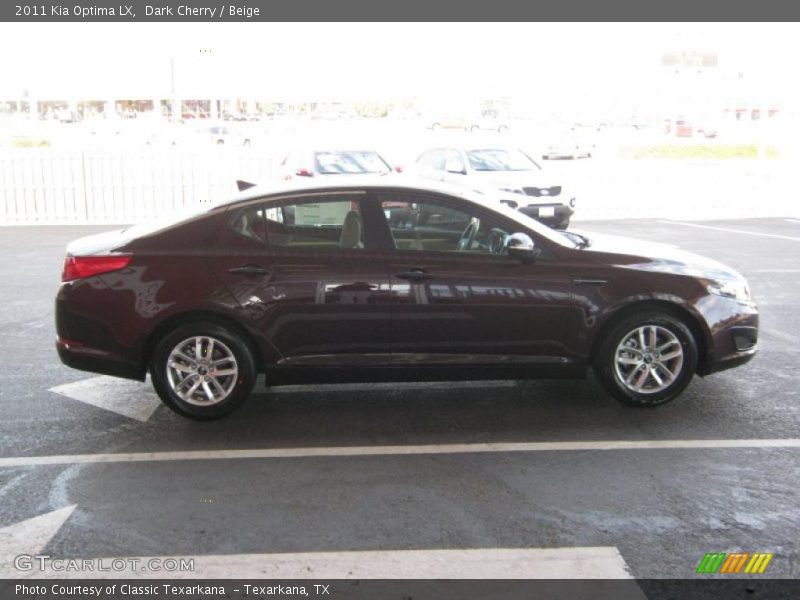 Dark Cherry / Beige 2011 Kia Optima LX