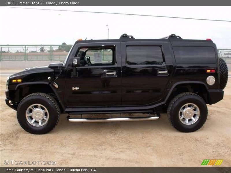  2007 H2 SUV Black