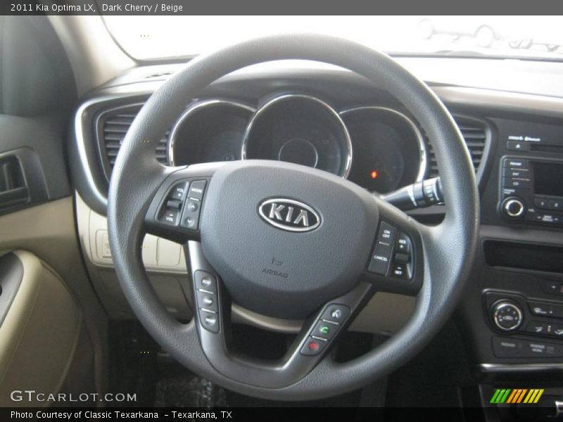  2011 Optima LX Steering Wheel