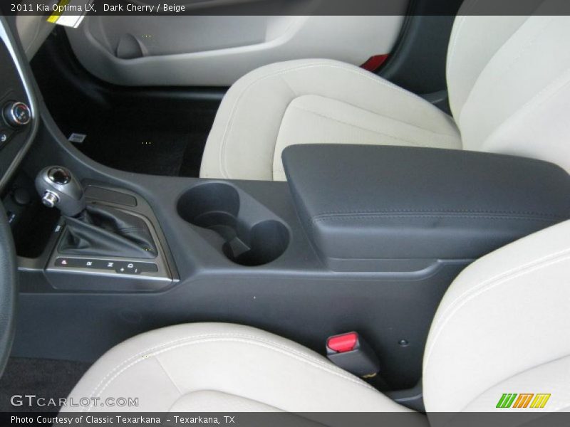  2011 Optima LX Beige Interior