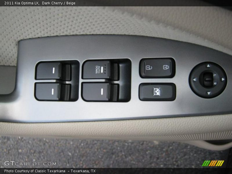 Dark Cherry / Beige 2011 Kia Optima LX