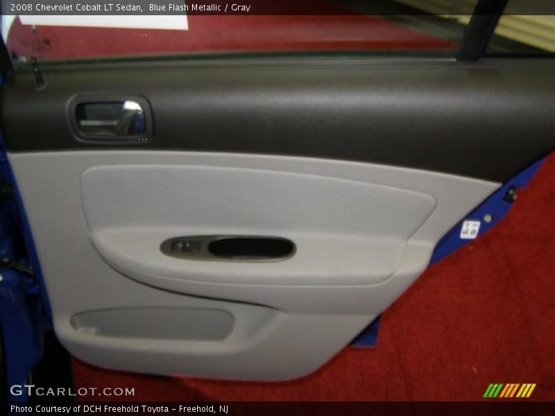 Blue Flash Metallic / Gray 2008 Chevrolet Cobalt LT Sedan